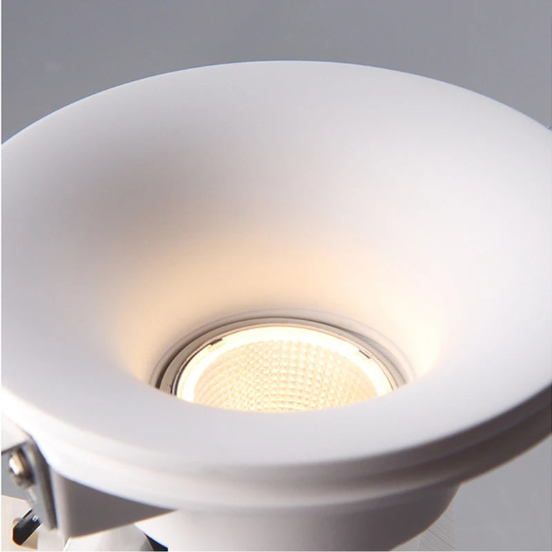 Spot LED GU10 blanc mat moderne clips facile 249 2000 lumens