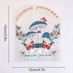autocollant mural transparent décoratif fleurs papillon soleil texte motivation fenêtre mur intérieur maison