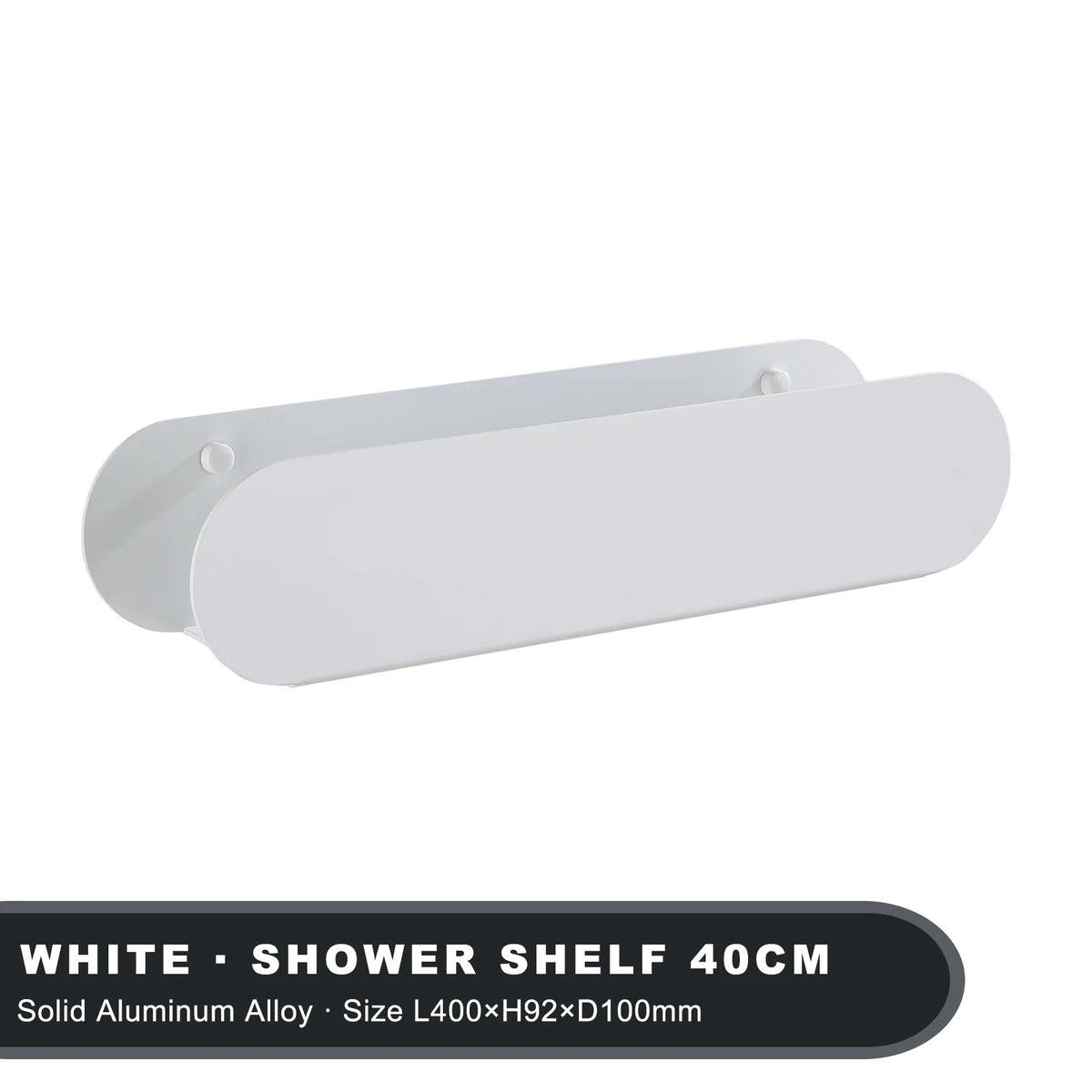 support mural moderne salle bain noir adhésif pompe lotion brosse douche serviette blanche 40cm