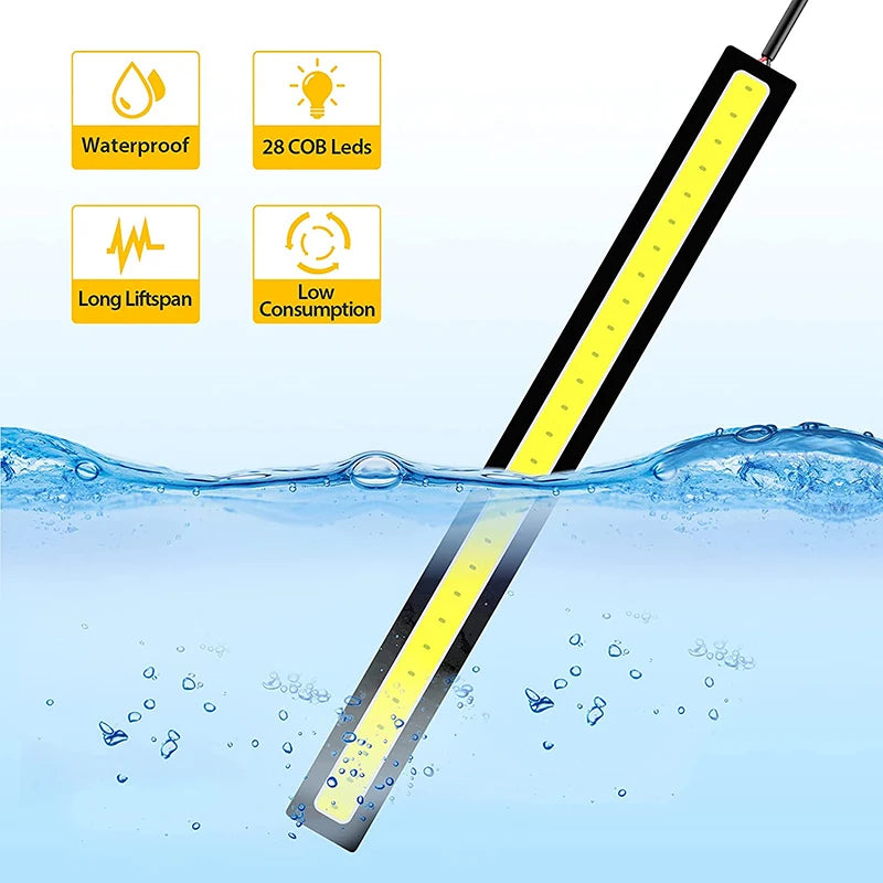 bande led universelle étanche 12v blanc bleu vert clair adhésif câble modernes