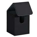 boîte rangement cartes jeu collection protection texturée moderne noir bleu rouge gris