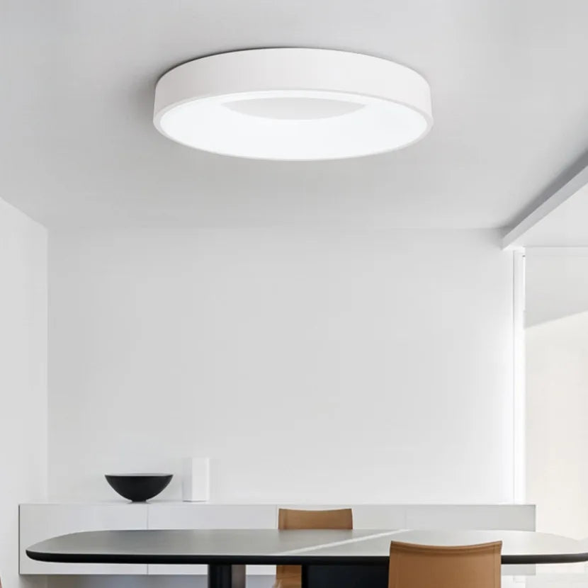 lampe moderne blanc bois grain acrylique métal led variable opaques minimaliste