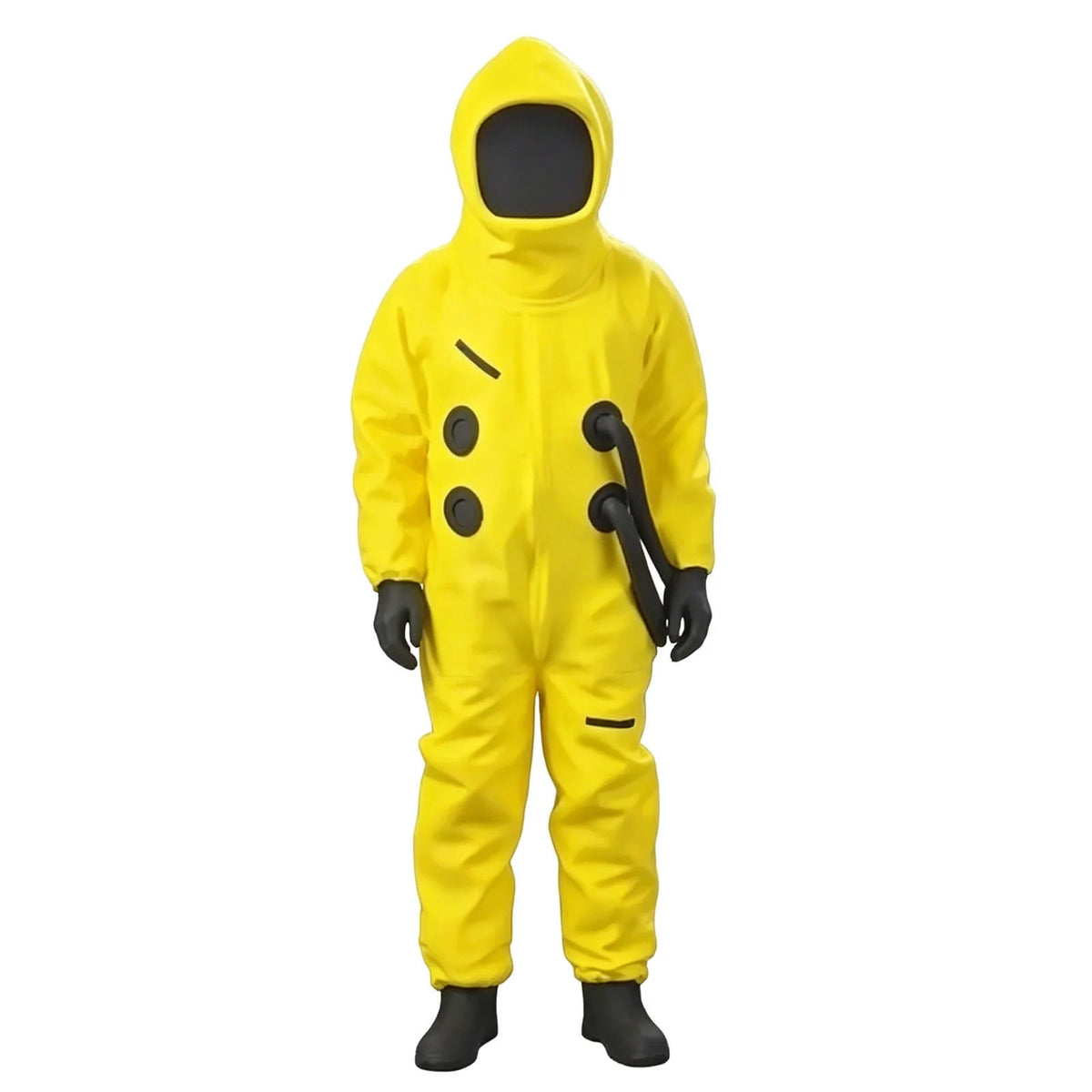 figurine collection hazmat jaune noir protection individuelle réaliste popcorn fans horreur