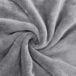 Ensemble de lit velours gris confortable