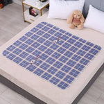 tapis absorbant enfant motif dessins animés moderne rose clair vert clair bleu clair 70cm