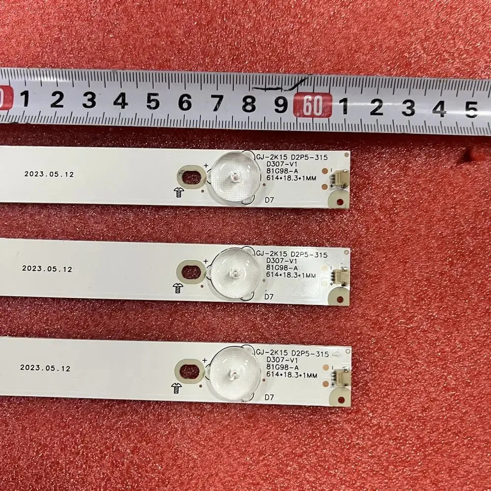 bandes lumineuses led blanc modernes téléviseur 32 pouces salon éclairage continu 100000 heures