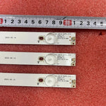 bandes lumineuses led blanc modernes téléviseur 32 pouces salon éclairage continu 100000 heures