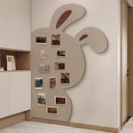 décoration murale moderne panneau liège texture naturelle beige clair fond photo