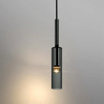lumière suspendue moderne verre noir abat jour transparent salon chambre étude