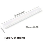 lampe led sans fil rechargeable capteur mouvement adhésif blanc moderne chambre cuisine escalier