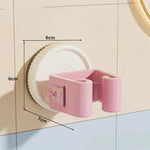crochet mural ventouse couleur rose vert jaune moderne pratique salle bain fixations inclusesABS