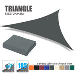 voile soleil gris tissé moderne protection uv 98% jardin extérieur imperméable