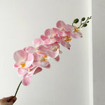 Orchidées artificielles rose violet blanc modernes mariage décoration intérieure festive