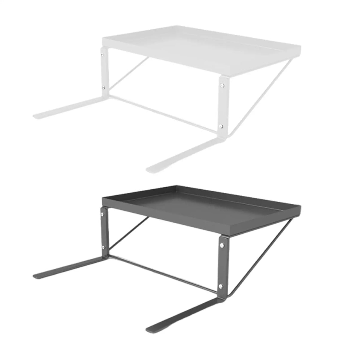 étagère chevet lit moderne fer blanc noir facile chambre dormitorioéconomiespace