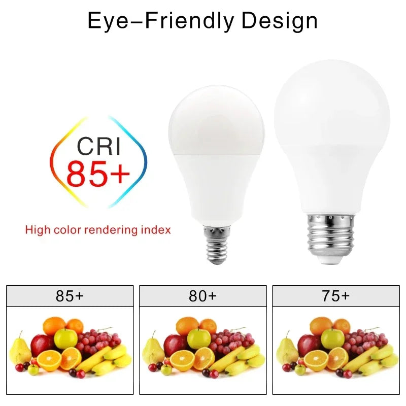 lot ampoules led blanches culot e27 moderne éclairage intérieur salon maison blanc chaud