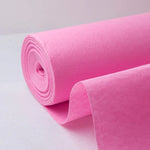 tapis sol rose clair moderne sans fixation longueur variable événementiel uni sans broderie