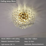 lampe sol moderne or cristal élégante base plate chambre coucher led