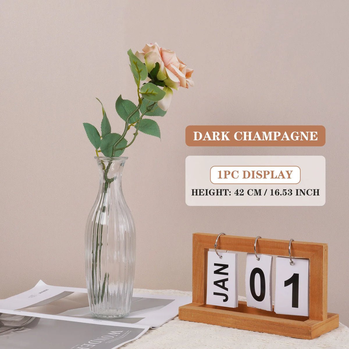 décoration mariage rose artificielle rouge rose verte classique extérieur anniversaire baby shower prénuptiale