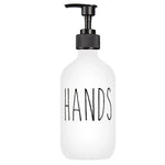 bouteilles savon liquide 500ml noir blanc texte hands dishes minimaliste moderne pompe pression