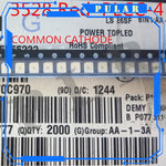 diodes led blanc bleu orange plcc 3528 très brillantes adhésives éclairage