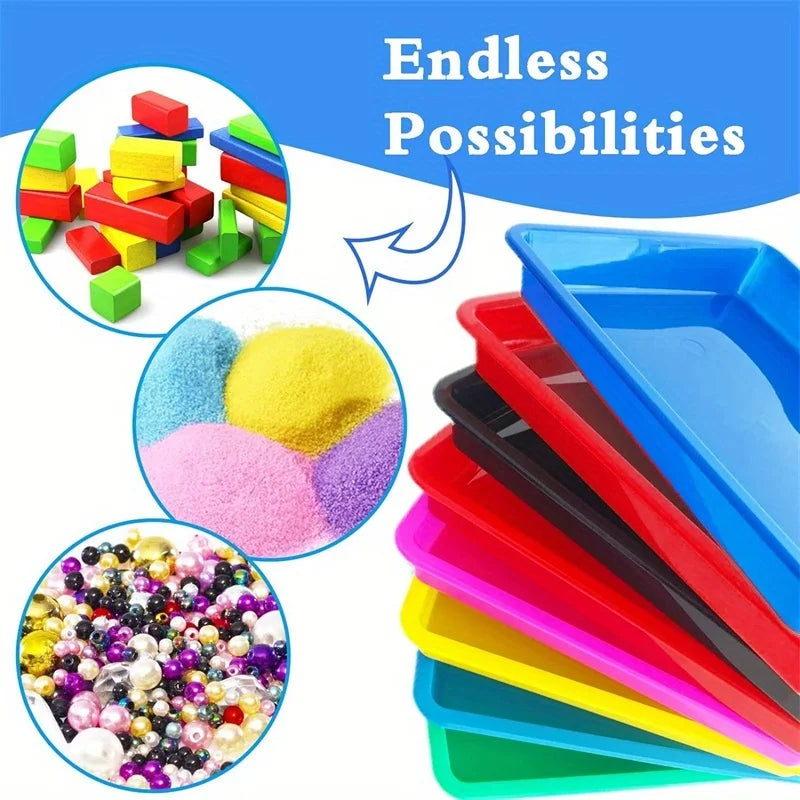 assiettes plastique multicolores rouges blancs verts jaunes bleus modernes enfants activités créatives
