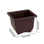 pot fleurs plastique noir moderne plante intérieure jardin décoration extérieur balcon