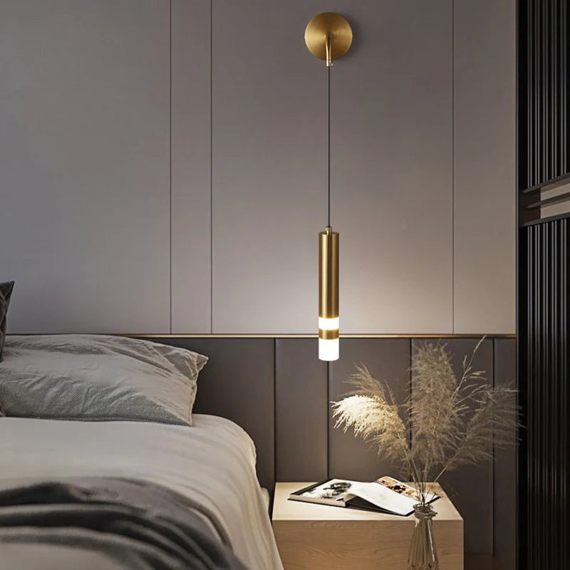 lampe murale moderne or noir éclairage chambre coucher salle manger led fixations simples