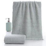 serviettes bain absorbantes microfibre gris beige douces moderne nhà tắm