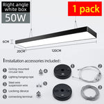 lampe suspendue led industrielle 50w 70w noir blanc moderne minimaliste