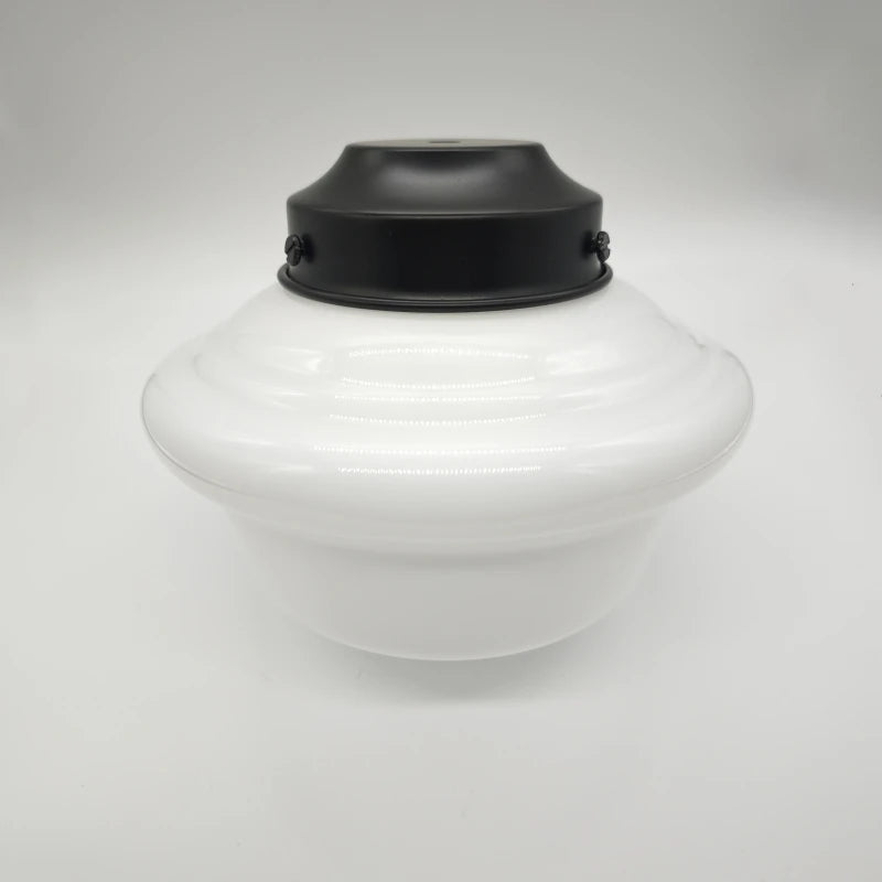 cache lampe noir doré argenté classique métal chrome rond lisse opacité fixations éclairage