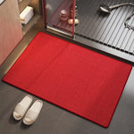 tapis bain antidérapant absorbant lavable texture granuleuse moderne minimaliste marron clair beige gris foncé