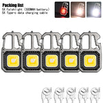 lampe multifonctionnelle rechargeable led modes gris métallique robuste type banque alimentation