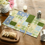 Set de table imprimé 30x40cm avec assiette et couverts