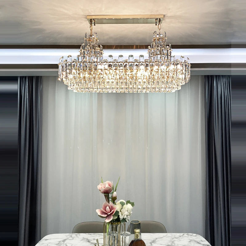 Suspension moderne avec variateur éclairage intérieur