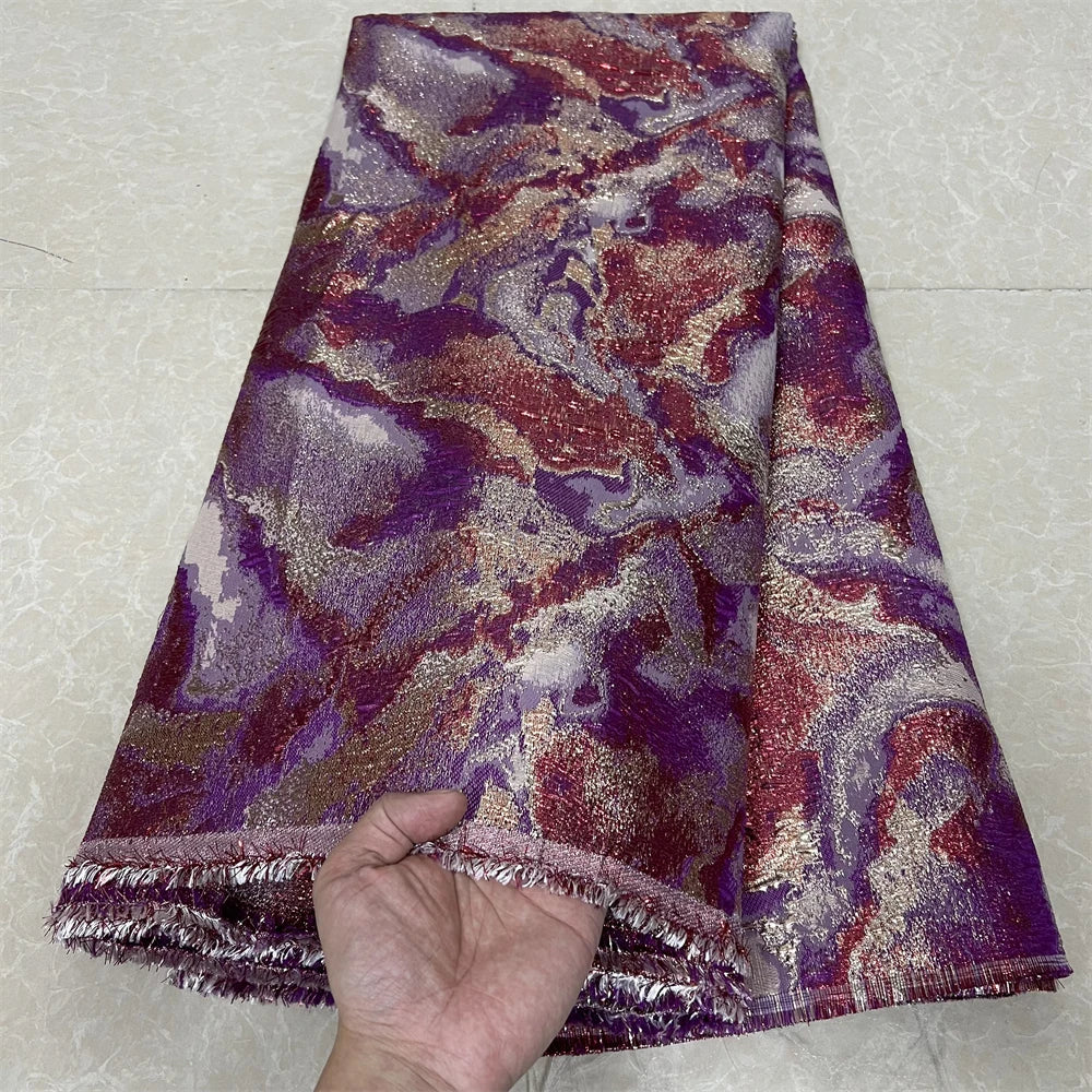 tissu tulle brodé moderne élégant résistant déchirure couleur bleu doré gris violet vert marron