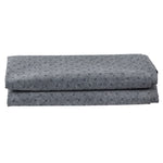 tapis acrylique antimicrobien controle odeurs motif fleur gris decoratif classique materiau bricolage
