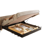 lit moderne bois noir tissu cuir véritable 180x200cm tête lit matelas