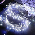 guirlande lumineuse led blanc effets multicolores télécommande noël décoration intérieure festive 3m 6m