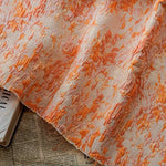 tissu polyester bleu clair texture marbrée tissu jacquard moderne résistant matériaux bricolage texturé opaque