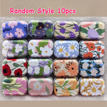 boîtes métal vintage fleur multicolores rangement bijoux emballage cadeau mariage respectueux environnement