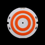 ampoule led cob 50mm blanc jaune orange rayures concentriques moderne éclairage décoration travail bricolage