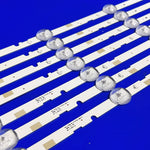 bandes rétroéclairage led blancs connecteurs électriques moderne fixations incluses