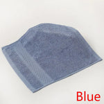 serviettes faciales coton carrées modernes rose gris bleu vert marron texture tissée absorption extreme