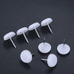 clous tapisser blancs classiques protection meubles 14mm diamètre set outils decoration