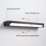 lampe murale moderne led ip65 noir blanc 2492000lm 110240v aluminium hydrofuge