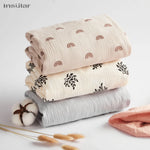 drap housse coton bébé arc ciel floral nuages motifs doux minimaliste enfantin protège matelas