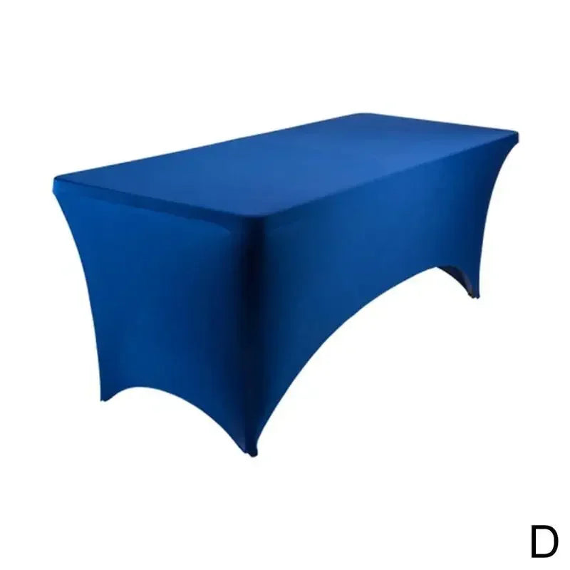 housse table moderne tissu damas imperméable noir bleu marine blanc rose clair marron bleu