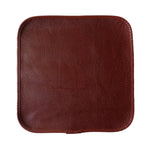 protège tablettes marron grain cuir classique imperméable anti décubitus coton adultes opaques