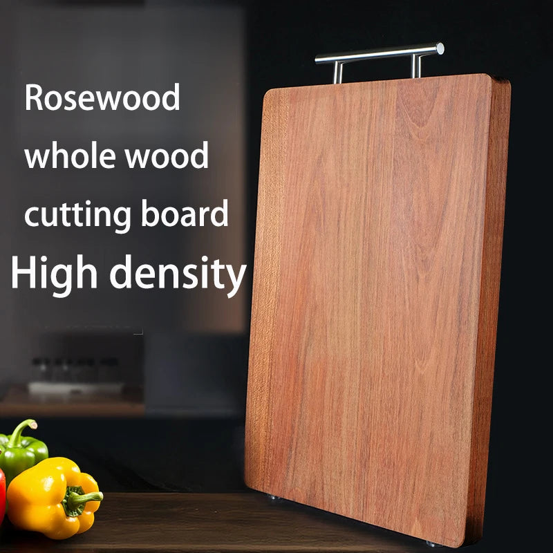 planches découper bois marron grain lisse moderne rustique anti moisissure poignée métallique couteau concombre