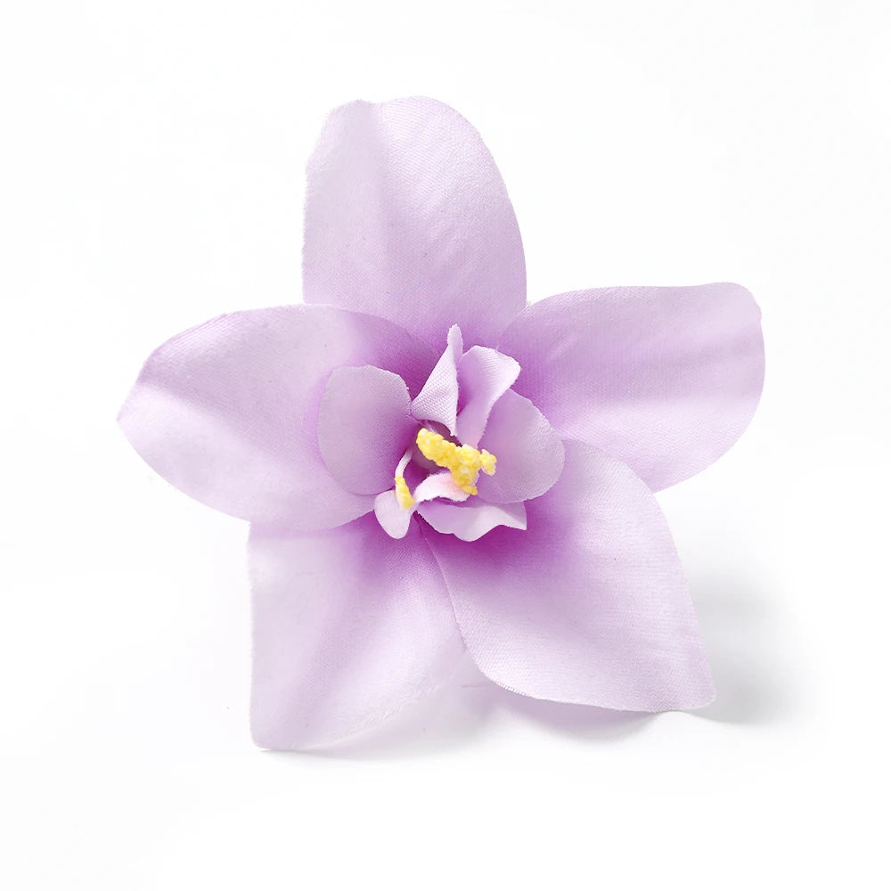 fleurs artificielles orchidées soie couronne mariage décoration cheveux accessoires fête anniversaire décoratif